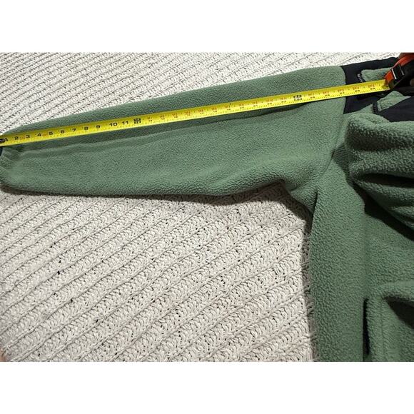 Ragged Mountain USA Pullover Fleece Full Zip Men's Size XL Green Performance - Picture 5 of 8